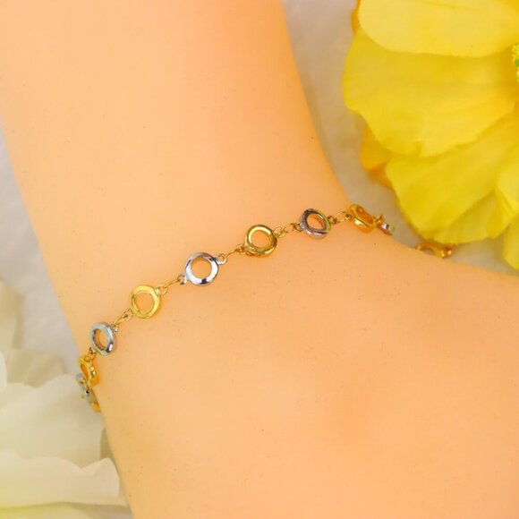Minimalist Anklet, Sleek & Modern Design, Women’s Fashion, YC110377-A - Picture 6 of 10